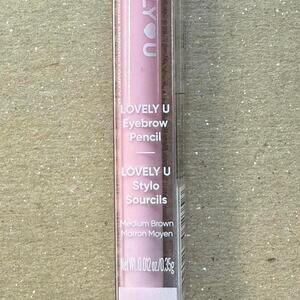 Miniso Lovely U Ultra Thin Triangular Eyebrow Pencil Medium Brown NWT 3 Pack Lot